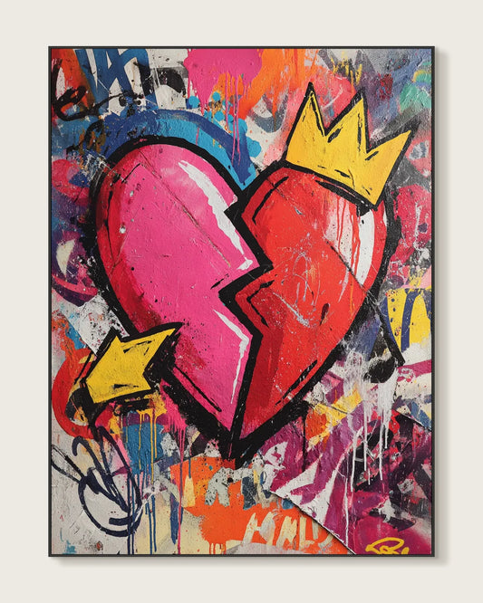 Modern Cartoon Street Wall Art No.025