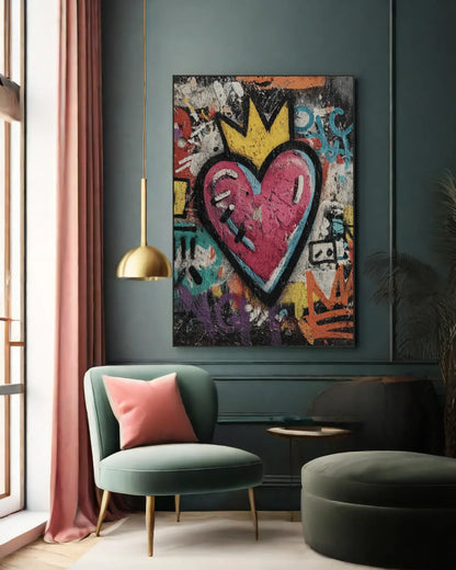 Modern Cartoon Street Wall Decor No.027