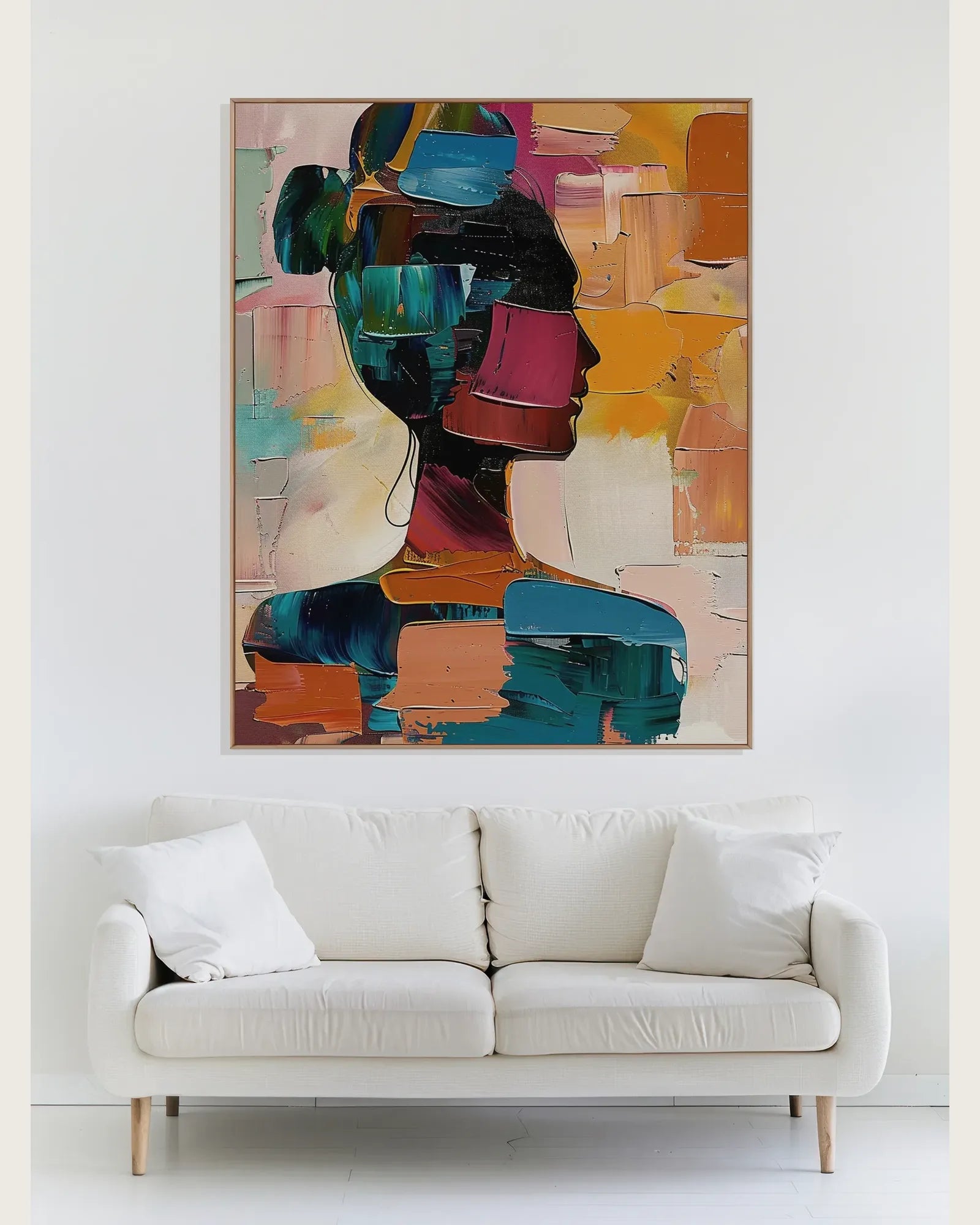 Modern Colorful Art Wall Painting for Modern Home No.028