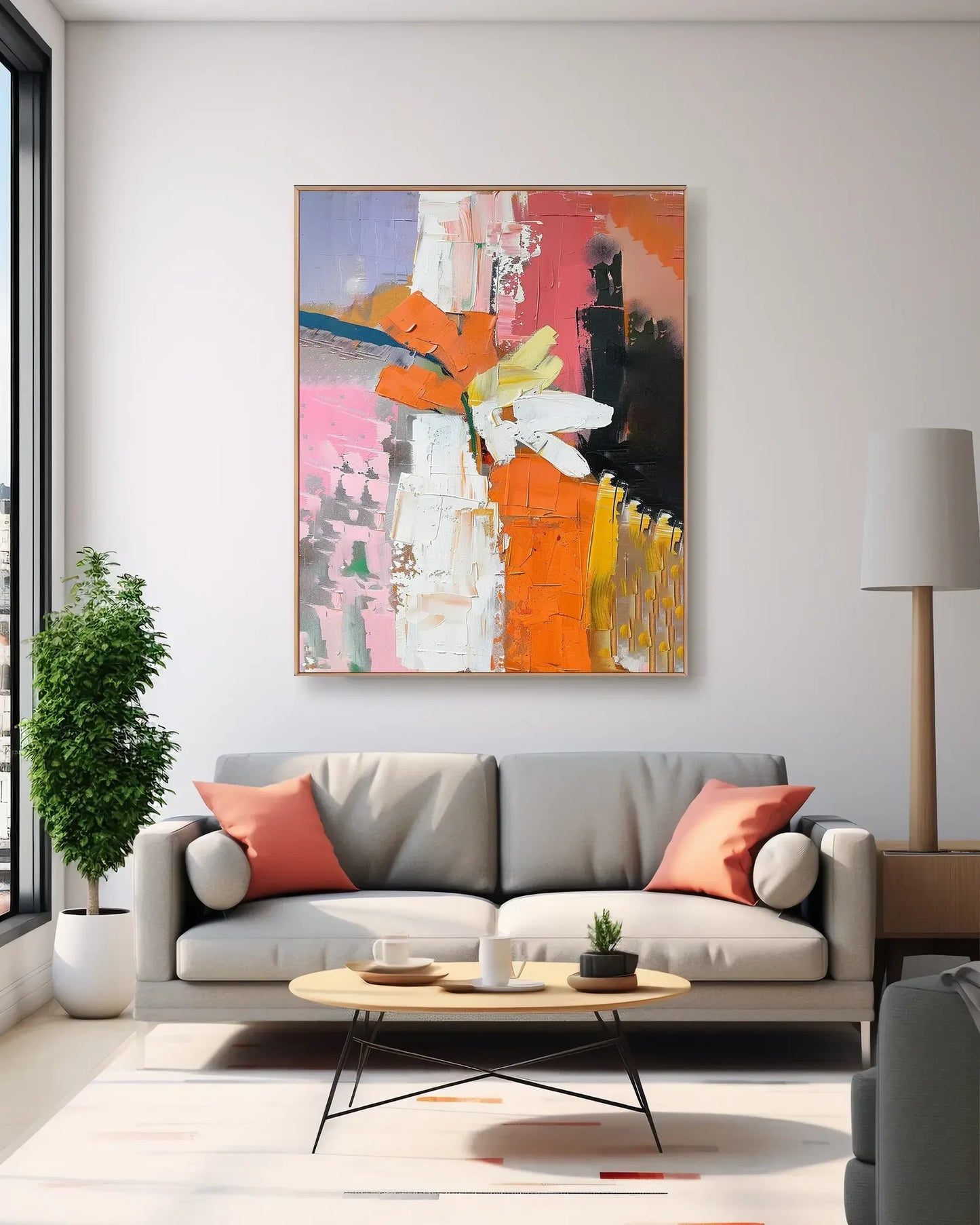 Modern Colorful Artwork for Living Room No.017