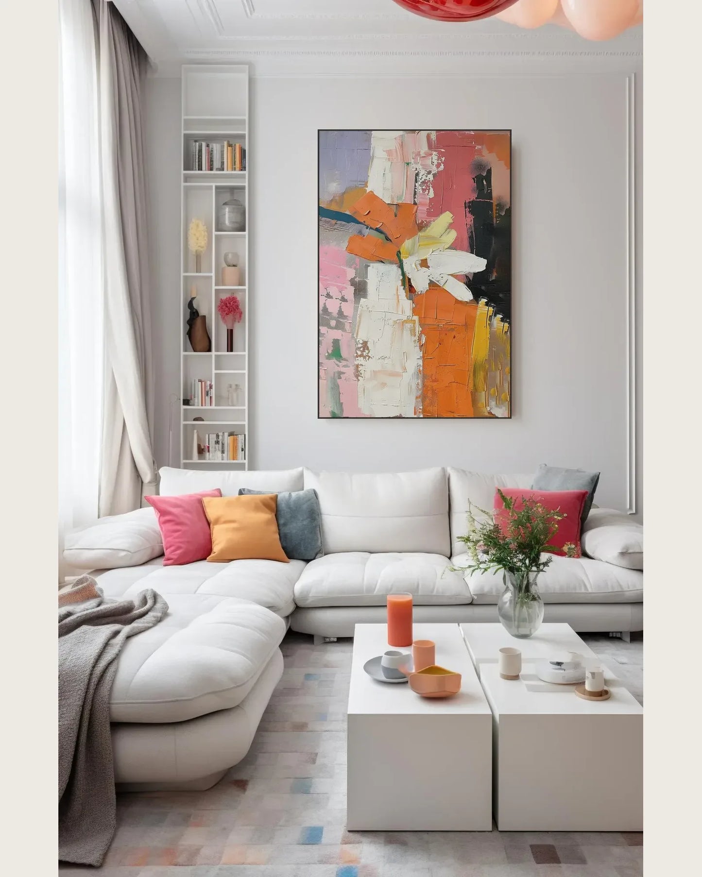 Modern Colorful Artwork for Living Room No.017