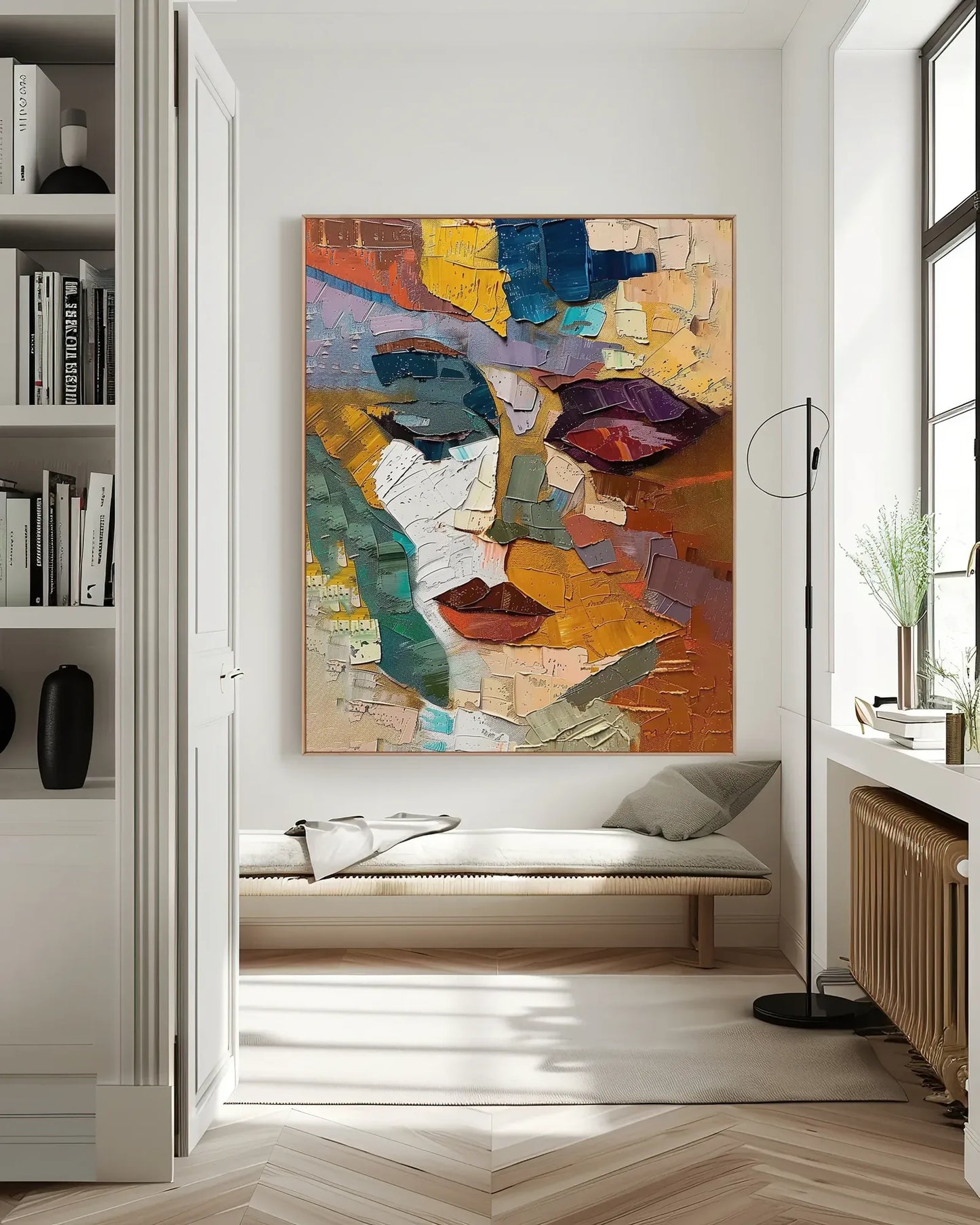 Modern Colorful Canvas Art for Bedroom No.020