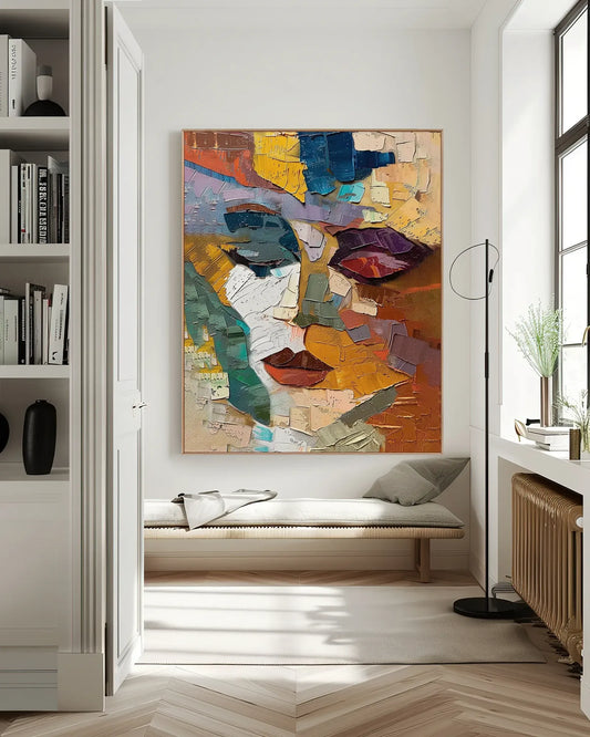 Modern Colorful Canvas Art for Bedroom No.020