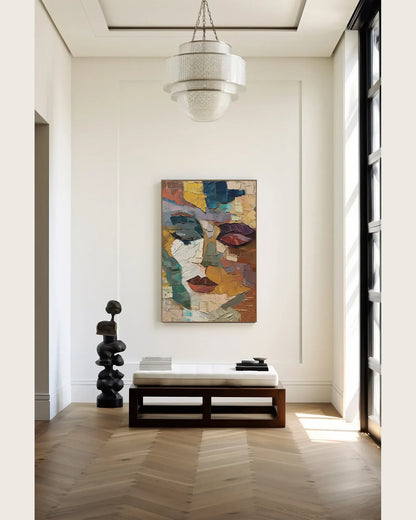 Modern Colorful Canvas Art for Bedroom No.020