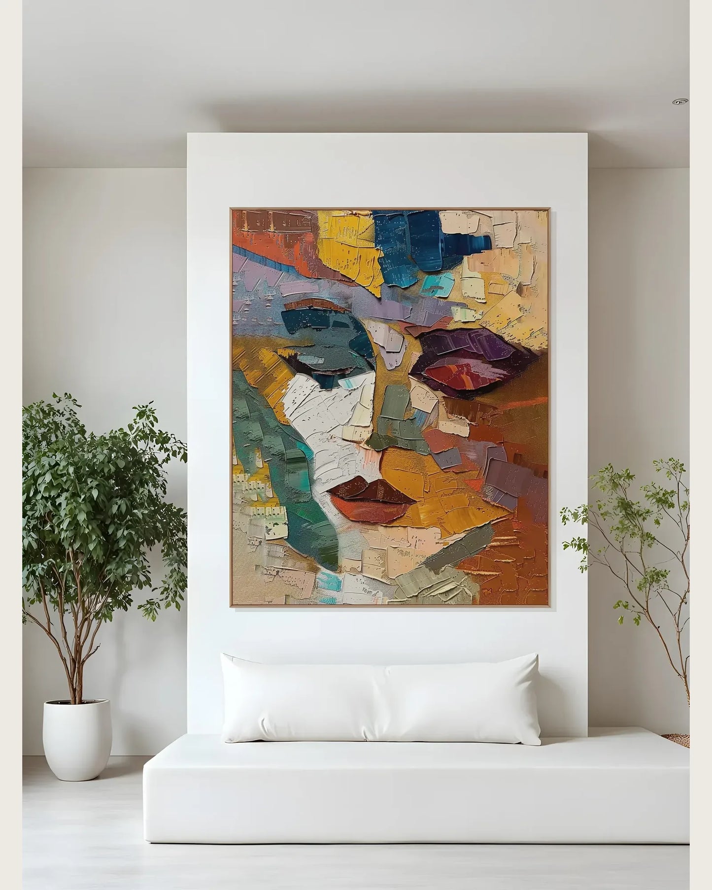 Modern Colorful Canvas Art for Bedroom No.020