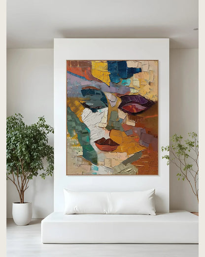 Modern Colorful Canvas Art for Bedroom No.020