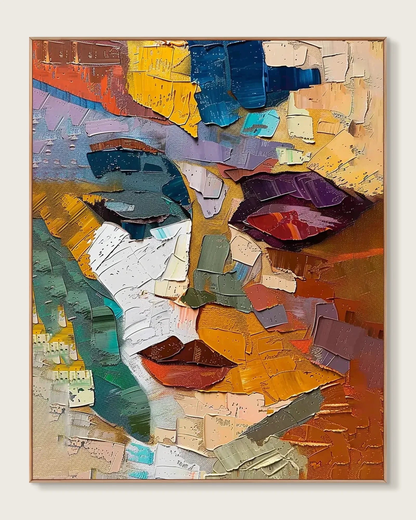 Modern Colorful Canvas Art for Bedroom No.020