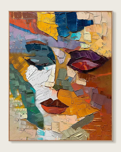 Modern Colorful Canvas Art for Bedroom No.020