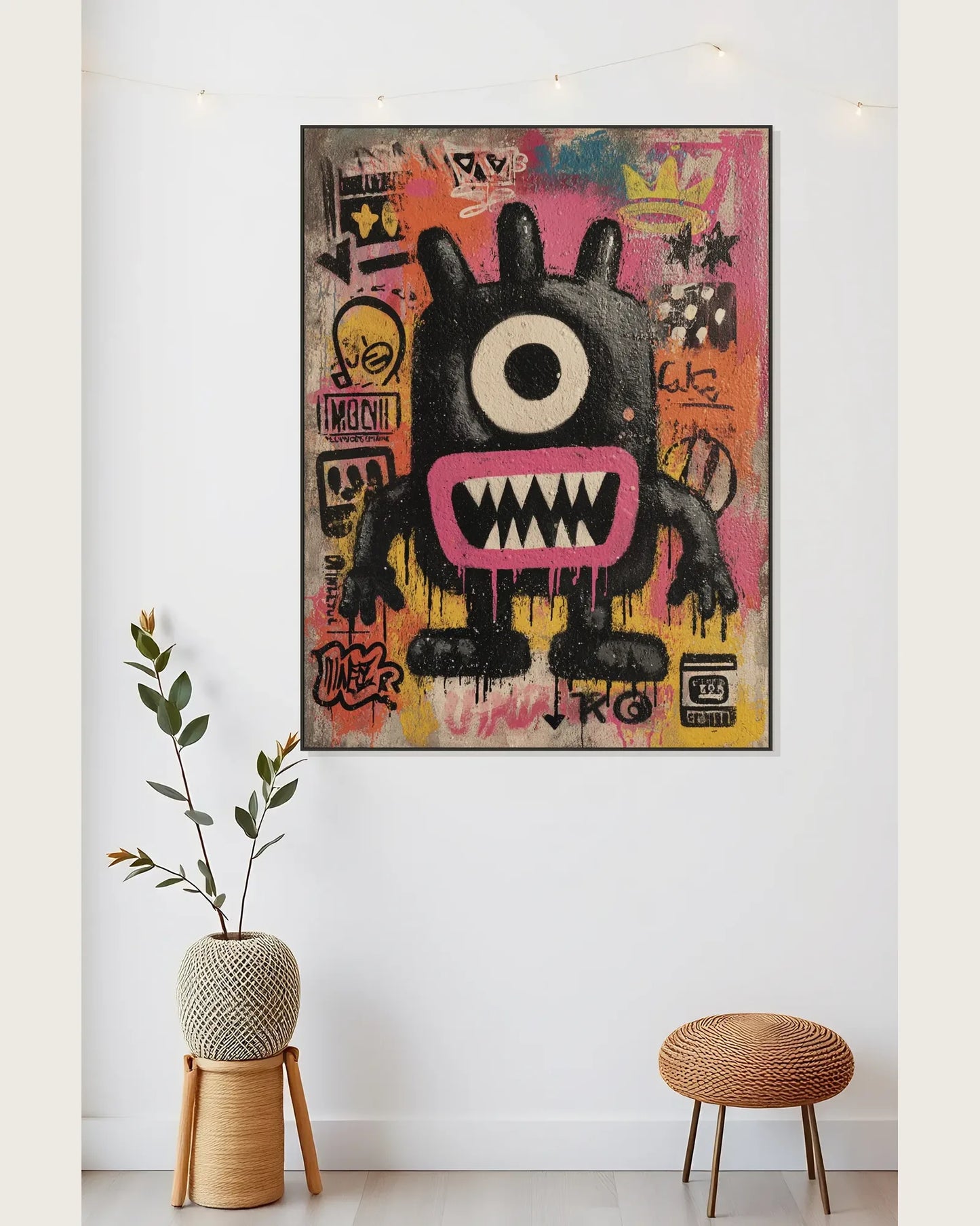 Modern Graffiti Canvas Art No.065