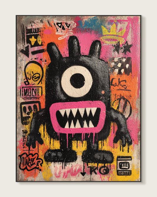 Modern Graffiti Canvas Art No.065