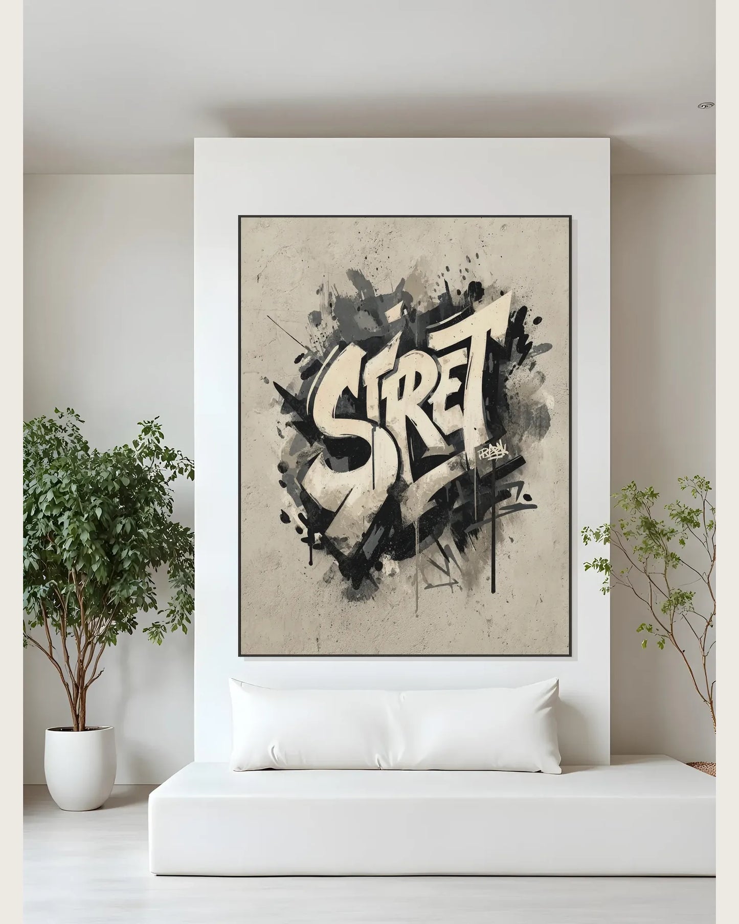 Modern Graffiti Canvas Painting No.064