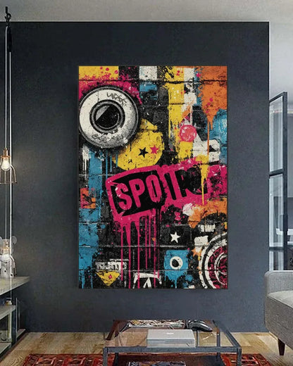 Modern Graffiti Wall Art No.061
