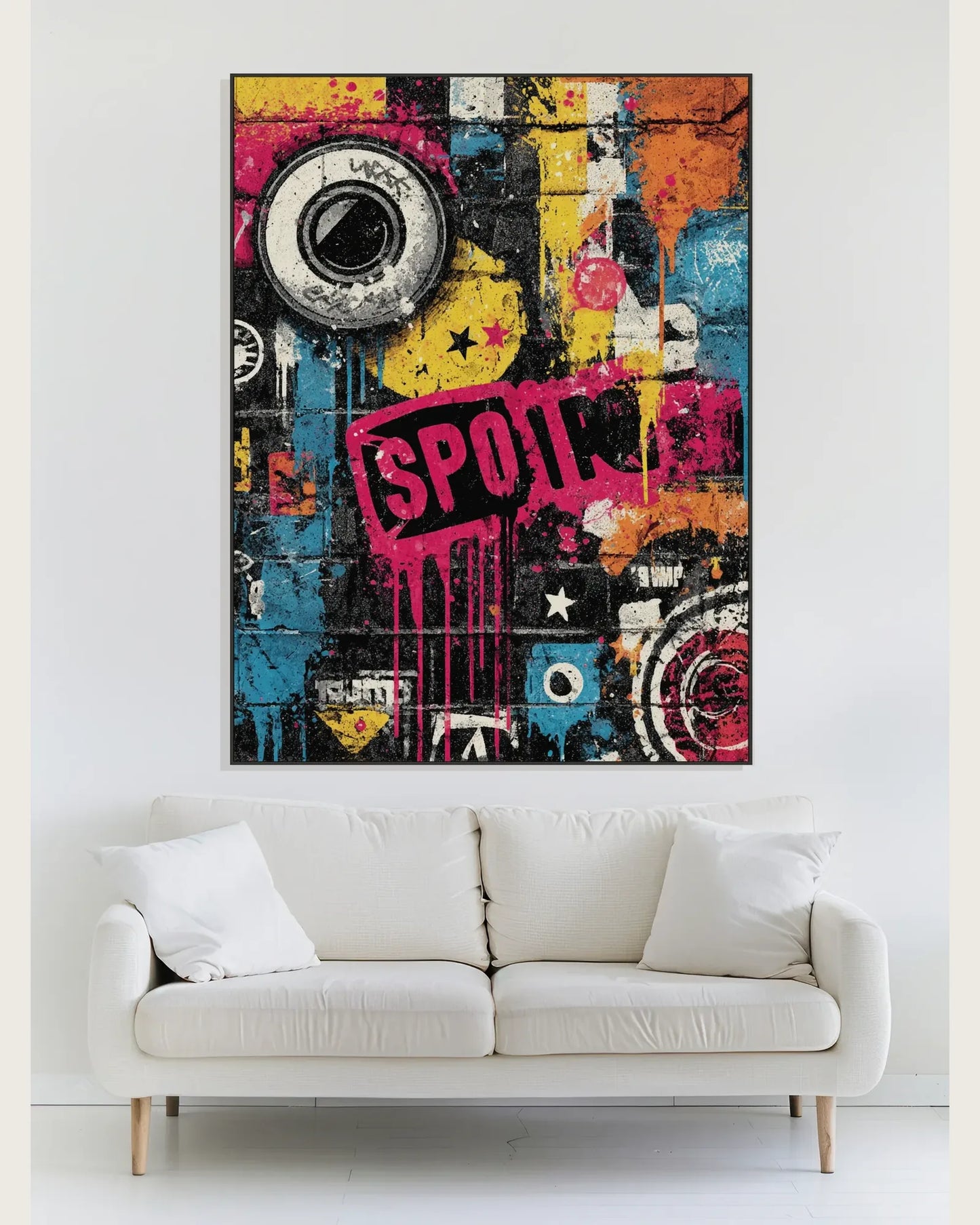 Modern Graffiti Wall Art No.061