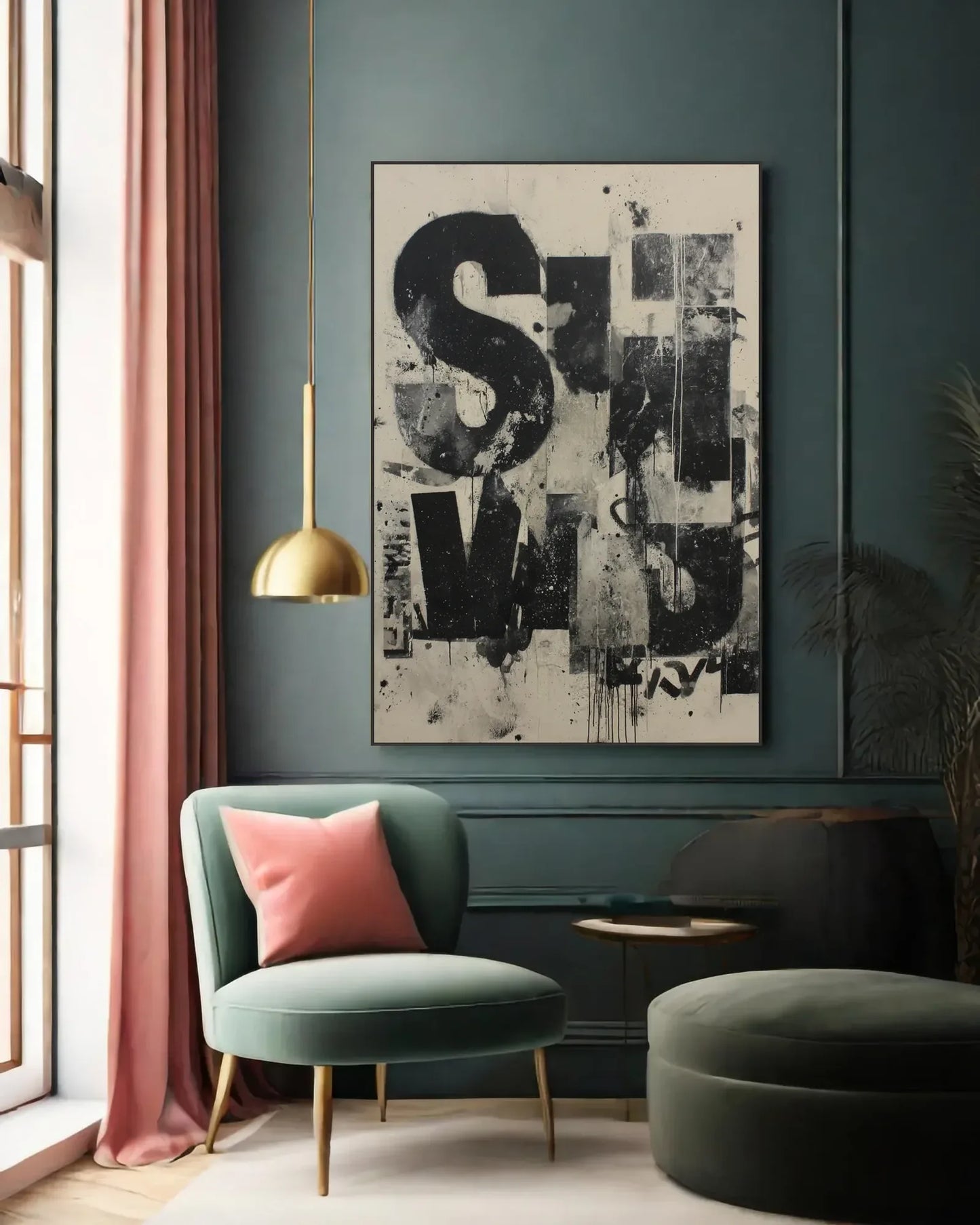 Modern Graffiti Wall Decor No.063