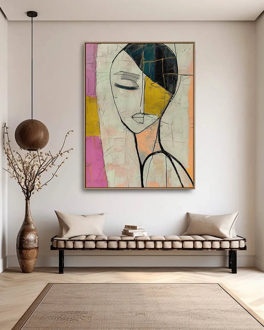 Modern Minimalist Wabi Sabi Artwork No.043