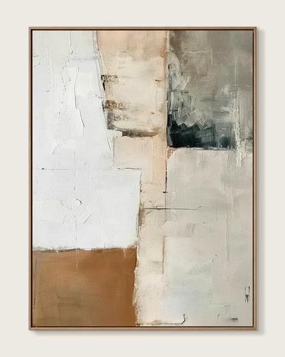 Modern Minimalist Wabi Sabi Canvas Painting No.045