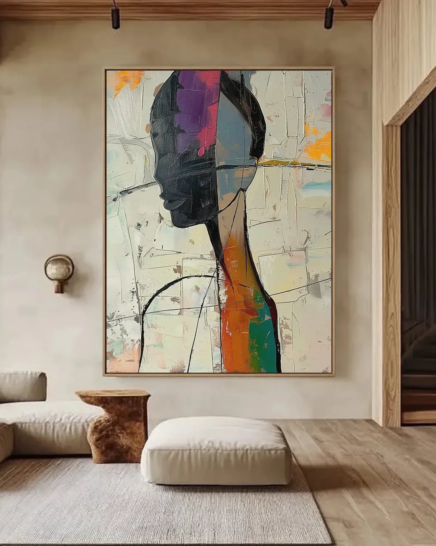 Modern Minimalist Wabi Sabi Wall Art No.041