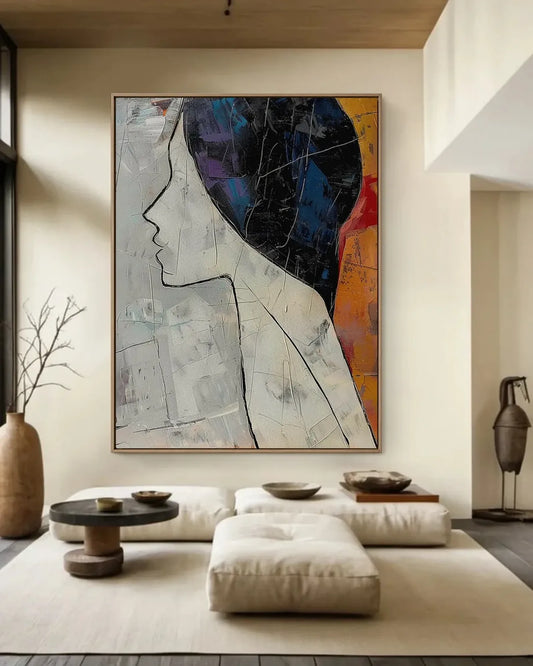 Modern Minimalist Wabi Sabi Wall Decor No.044