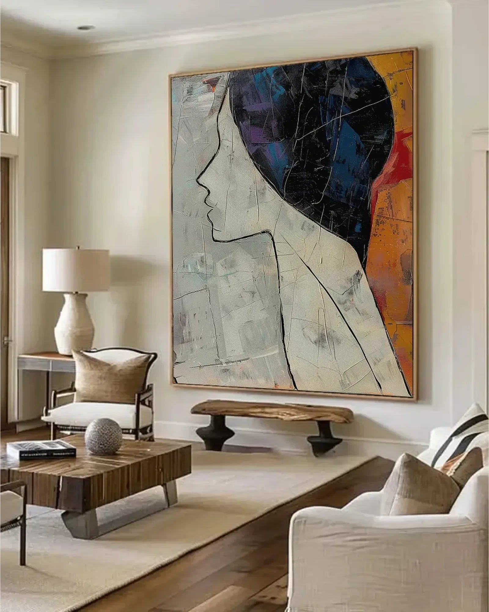Modern Minimalist Wabi Sabi Wall Decor No.044