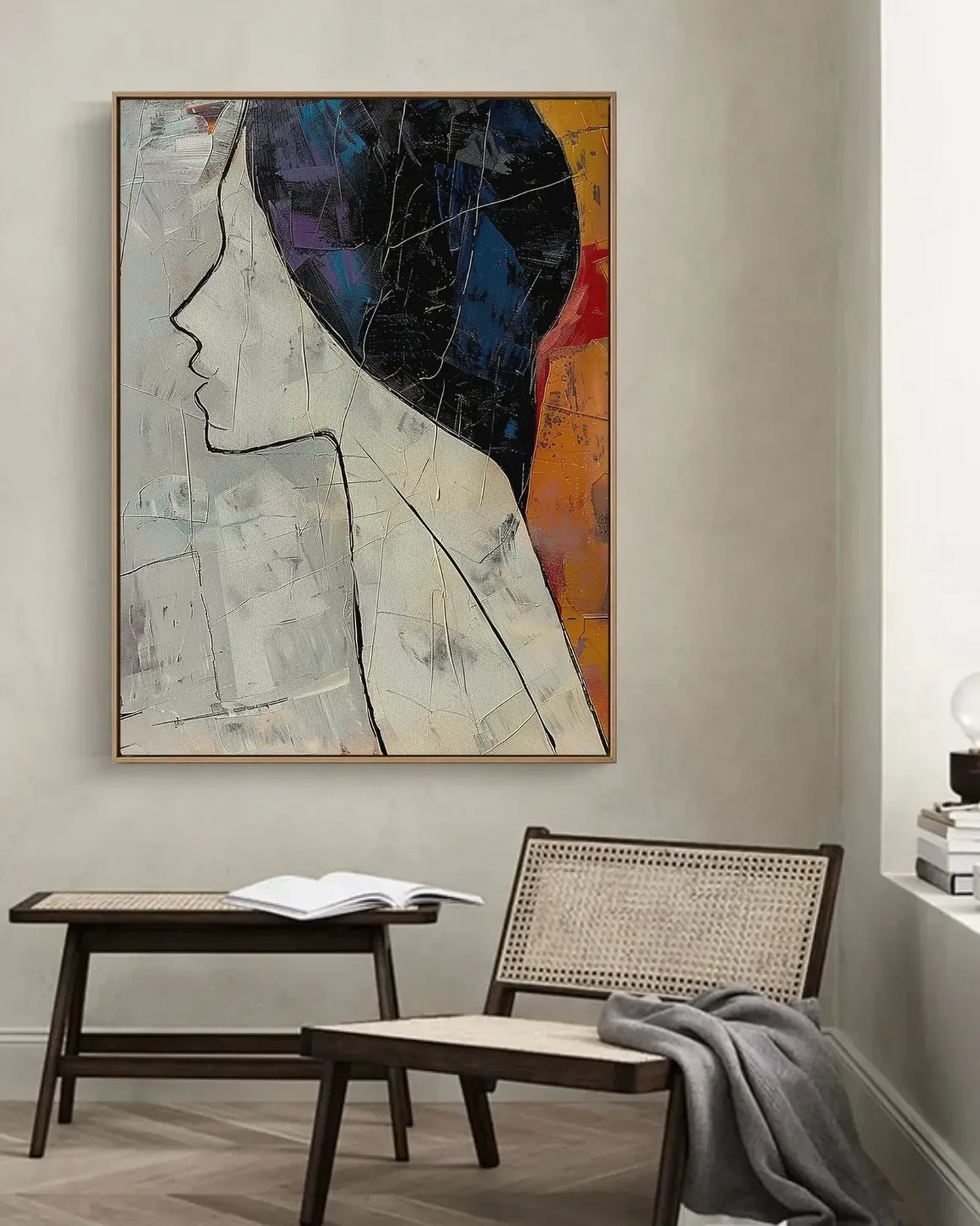 Modern Minimalist Wabi Sabi Wall Decor No.044