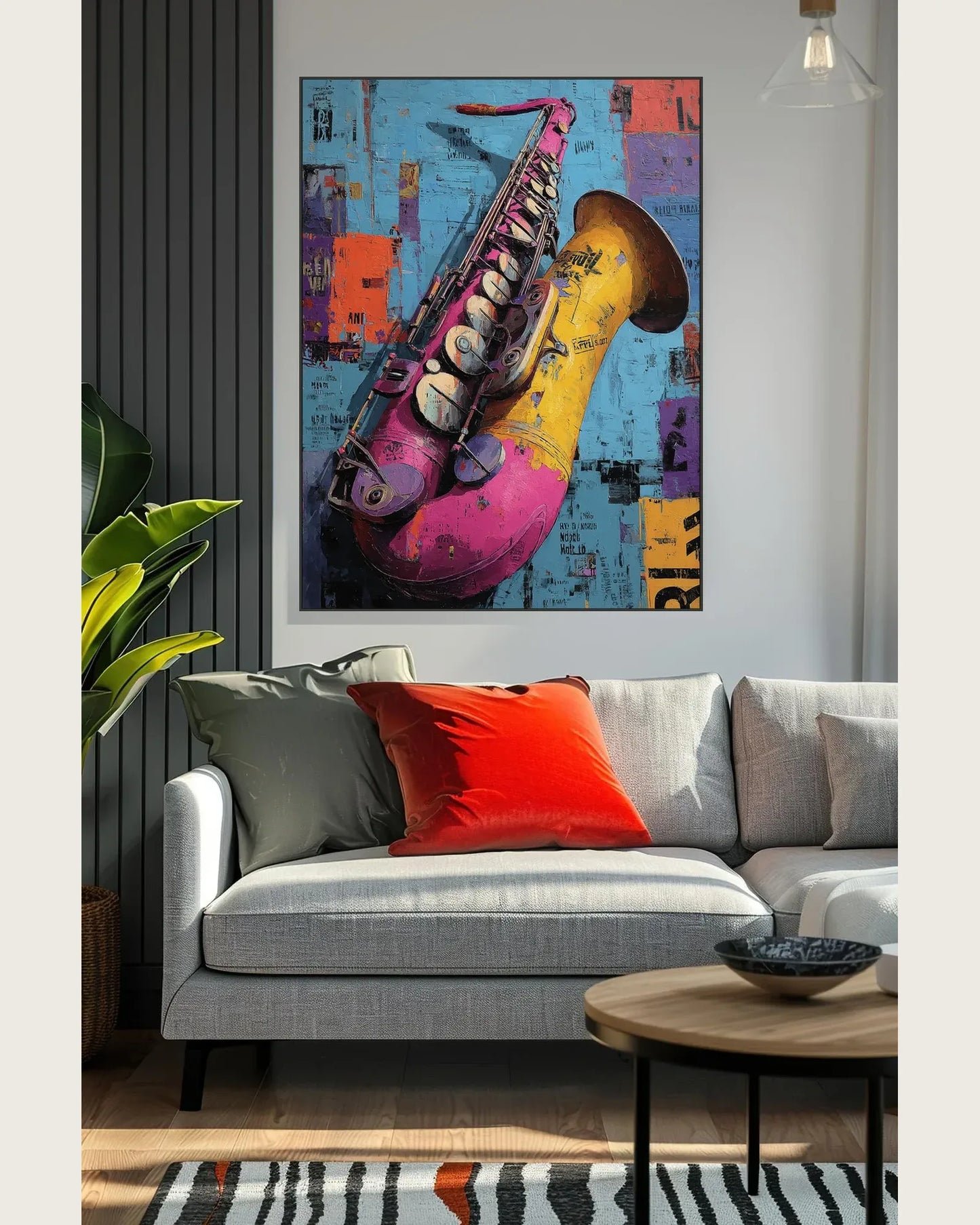 Modern Street Canvas Art No.017