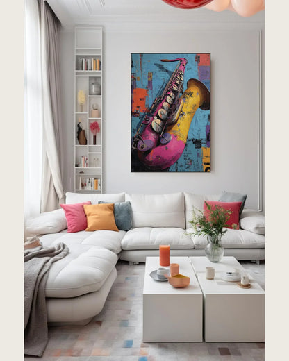 Modern Street Canvas Art No.017