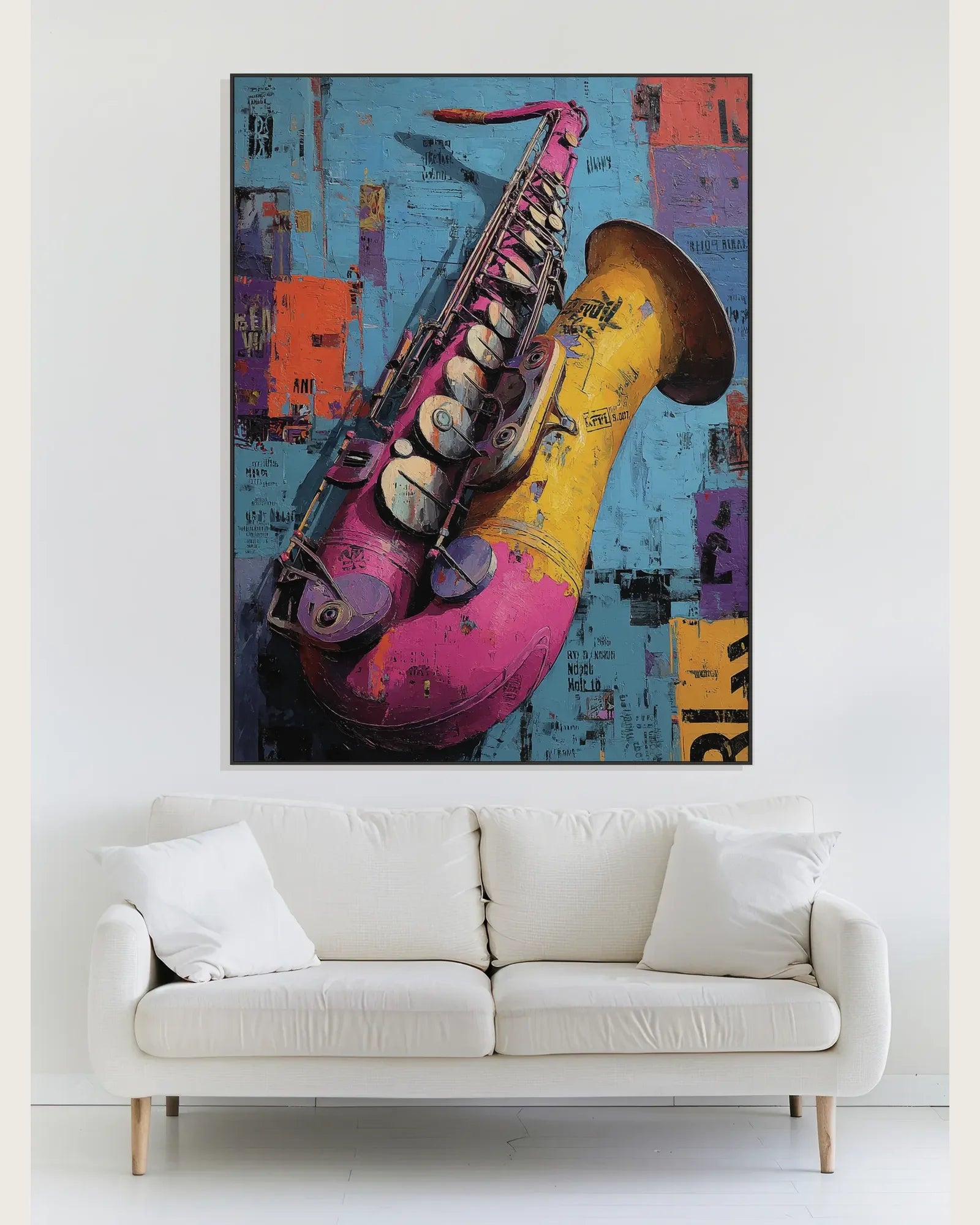 Modern Street Canvas Art No.017