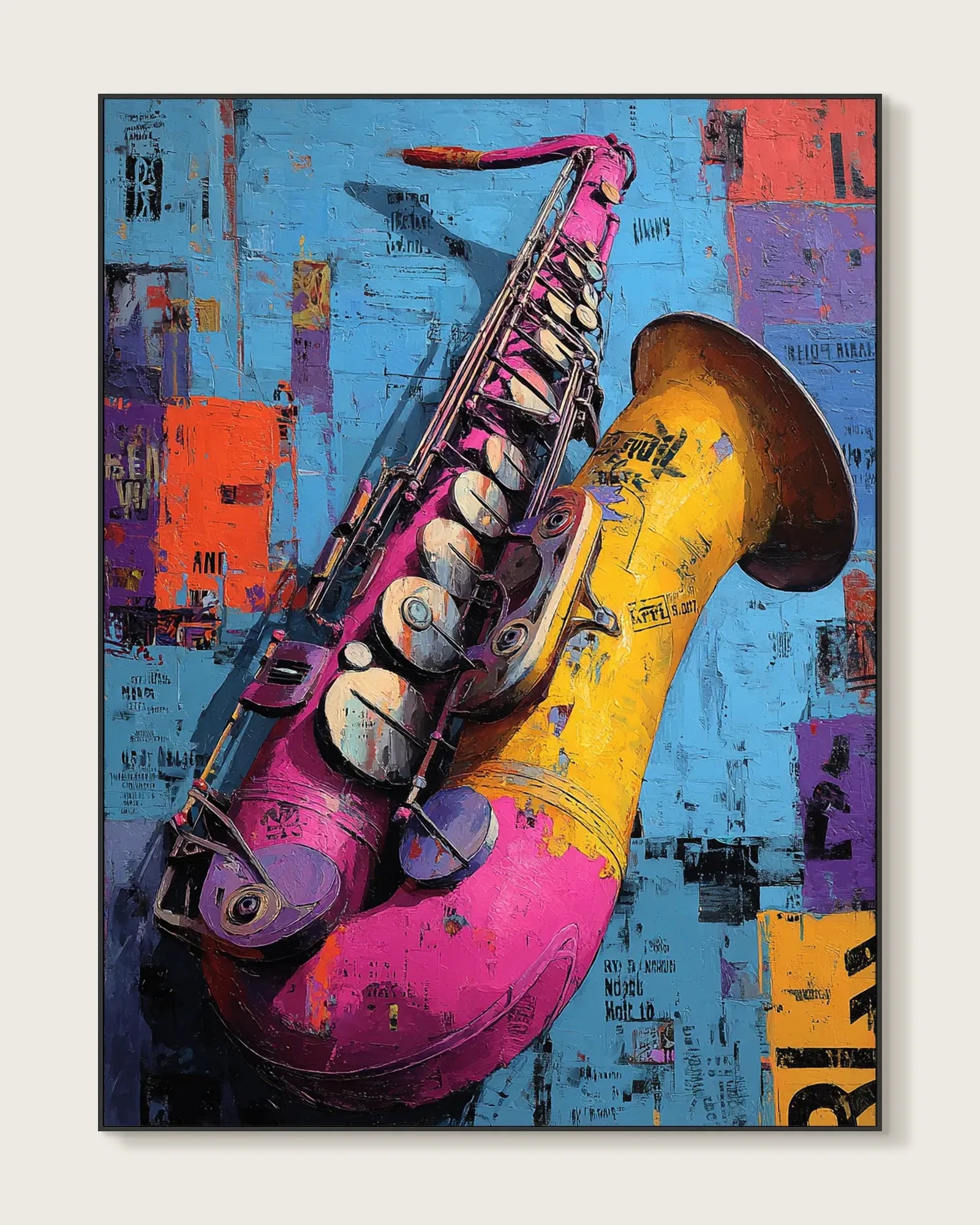 Modern Street Canvas Art No.017