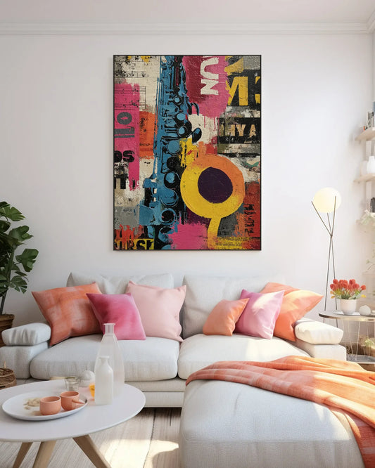 Modern Street Canvas Painting No.016