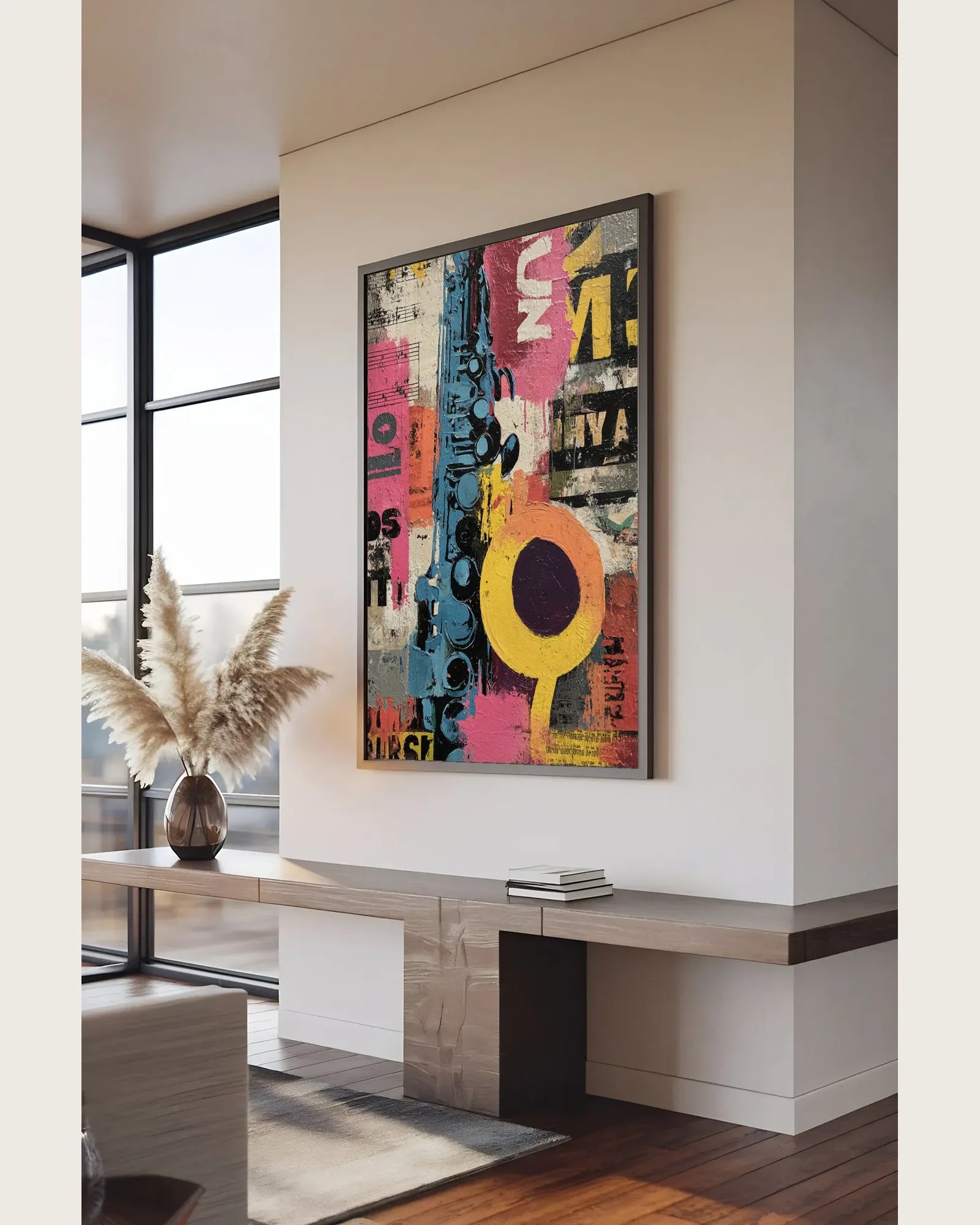 Modern Street Canvas Painting No.016