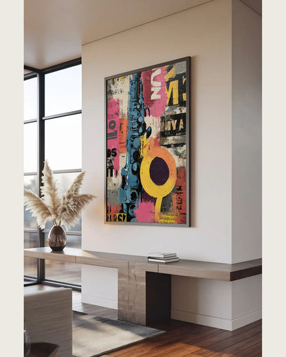Modern Street Canvas Painting No.016