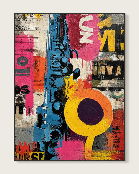 Modern Street Canvas Painting No.016