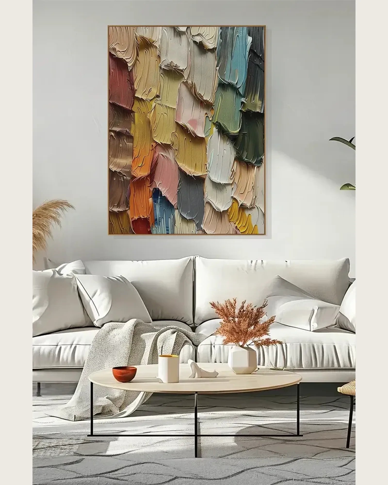 Modern Texture Canvas Painting No.030