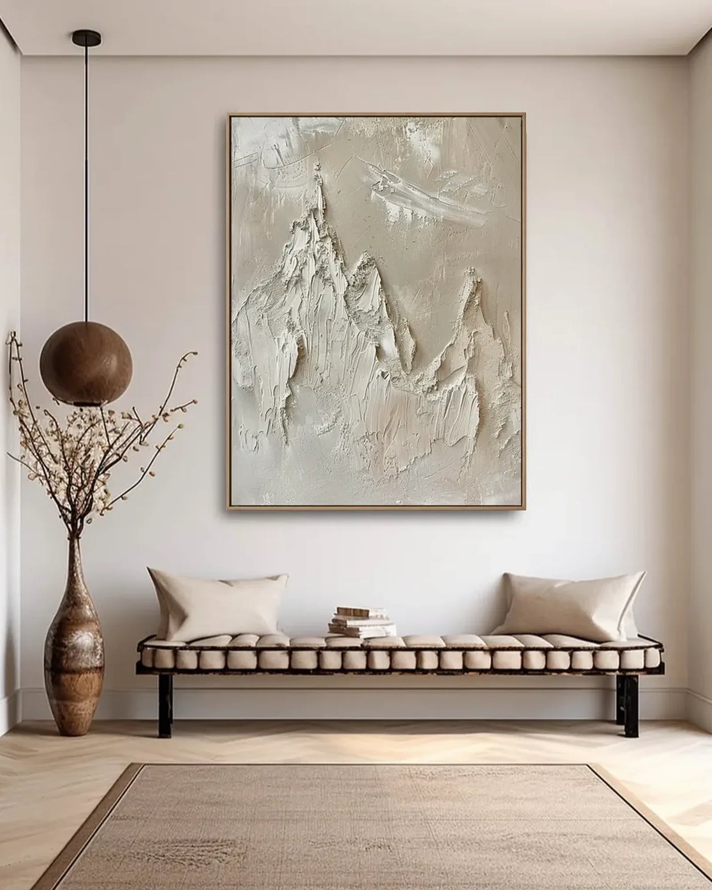 Modern Texture Minimalist Canvas Art No.027