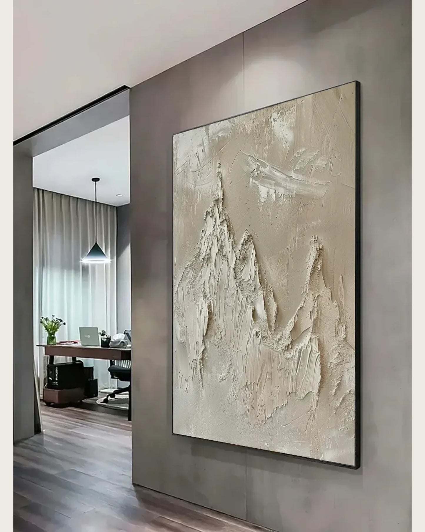 Modern Texture Minimalist Canvas Art No.027