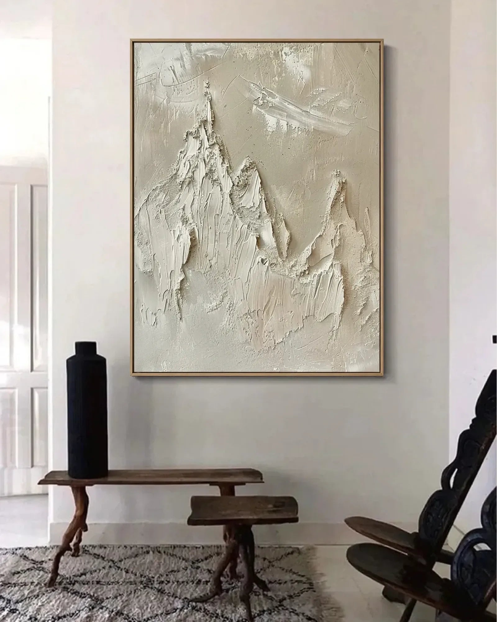 Modern Texture Minimalist Canvas Art No.027