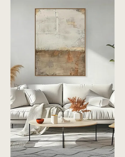 Modern Texture Minimalist Canvas Painting No.030