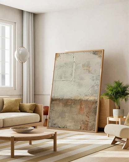 Modern Texture Minimalist Canvas Painting No.030
