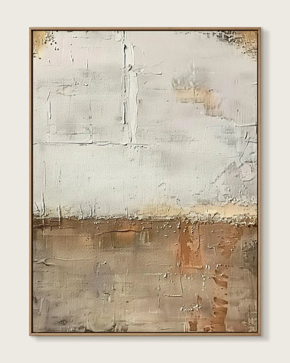 Modern Texture Minimalist Canvas Painting No.030