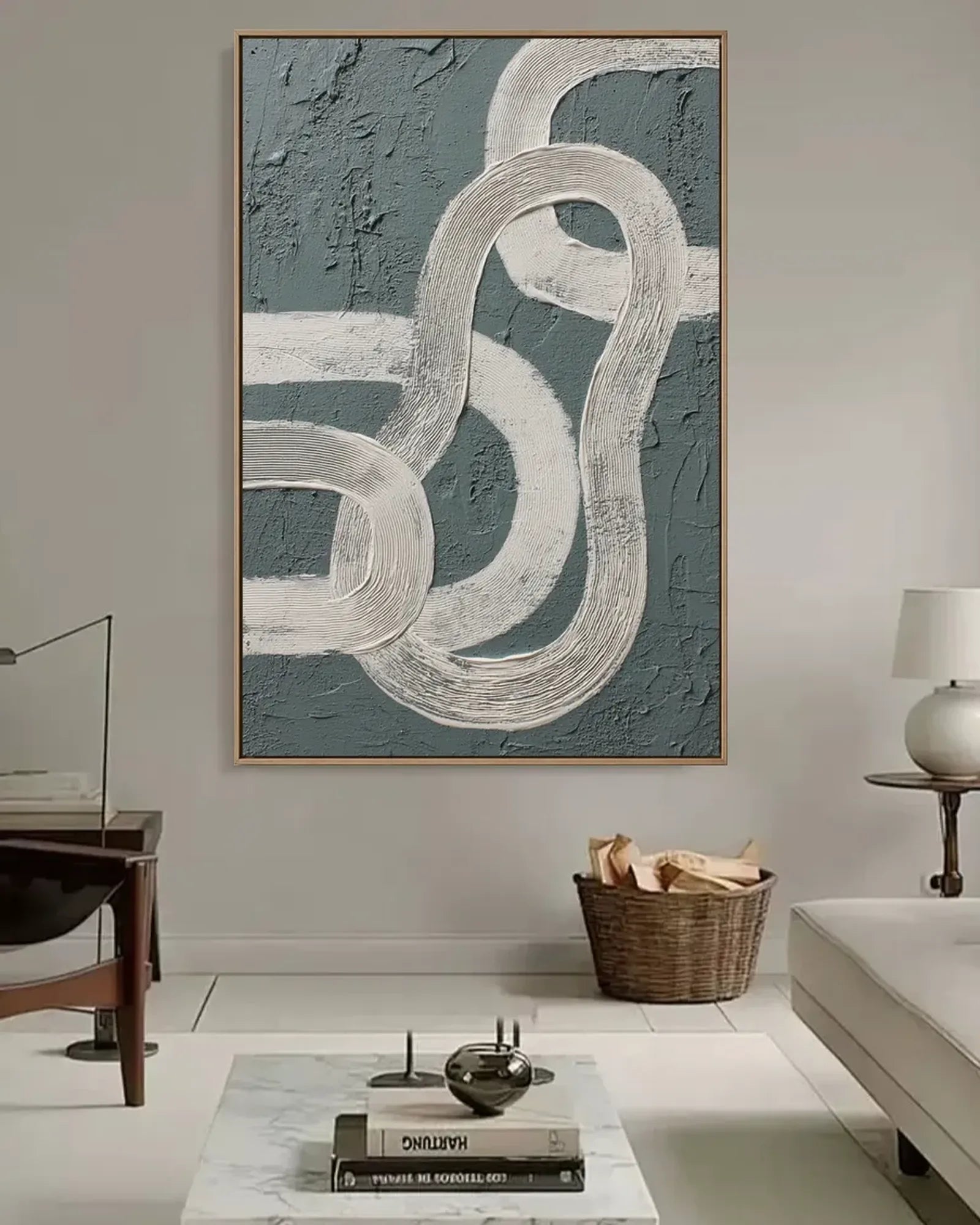 Modern Texture Wabi Sabi Canvas Painting No.095