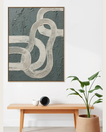 Modern Texture Wabi Sabi Canvas Painting No.095