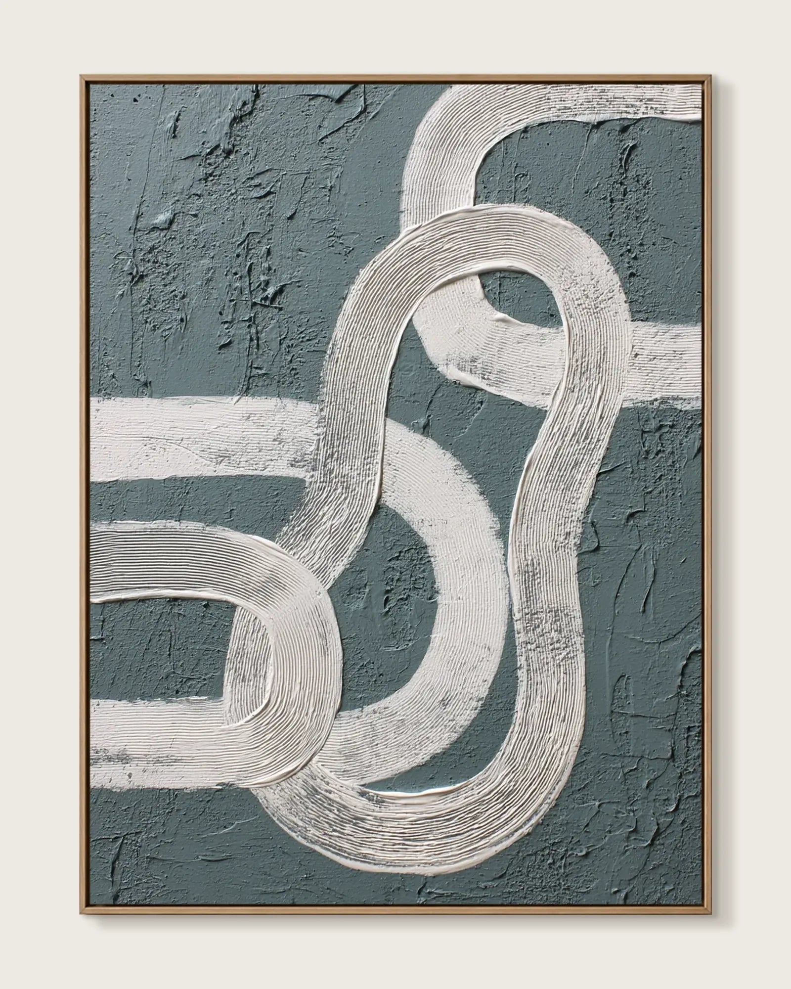 Modern Texture Wabi Sabi Canvas Painting No.095