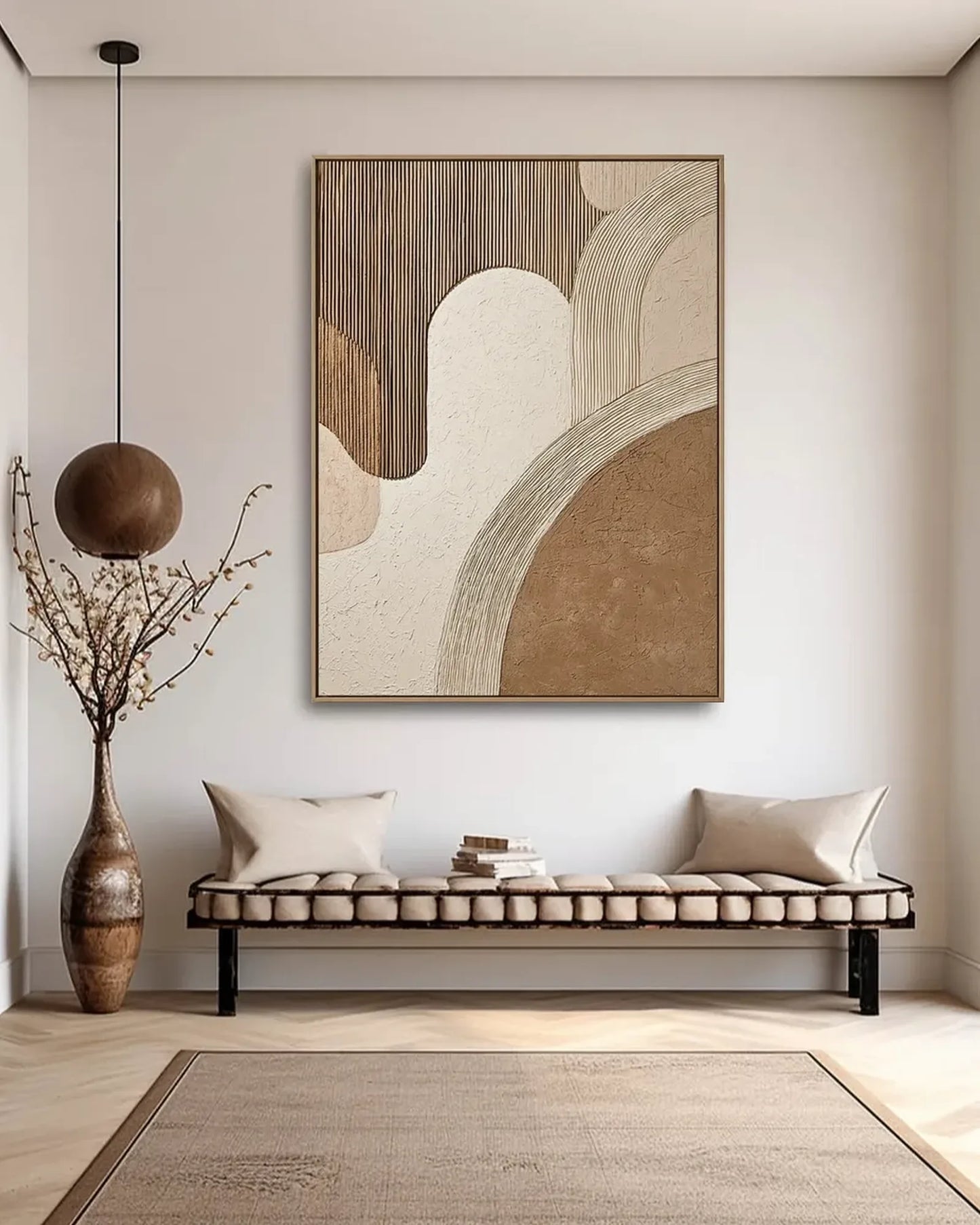 Modern Texture Wabi Sabi Wall Art No.091