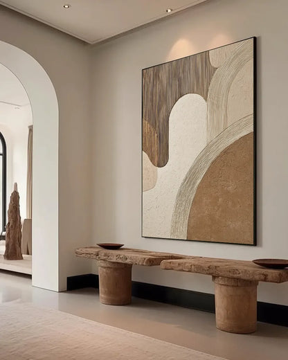 Modern Texture Wabi Sabi Wall Art No.091