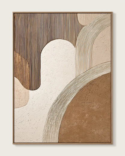 Modern Texture Wabi Sabi Wall Art No.091