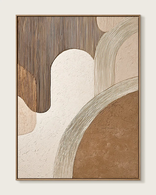 Modern Texture Wabi Sabi Wall Art No.091