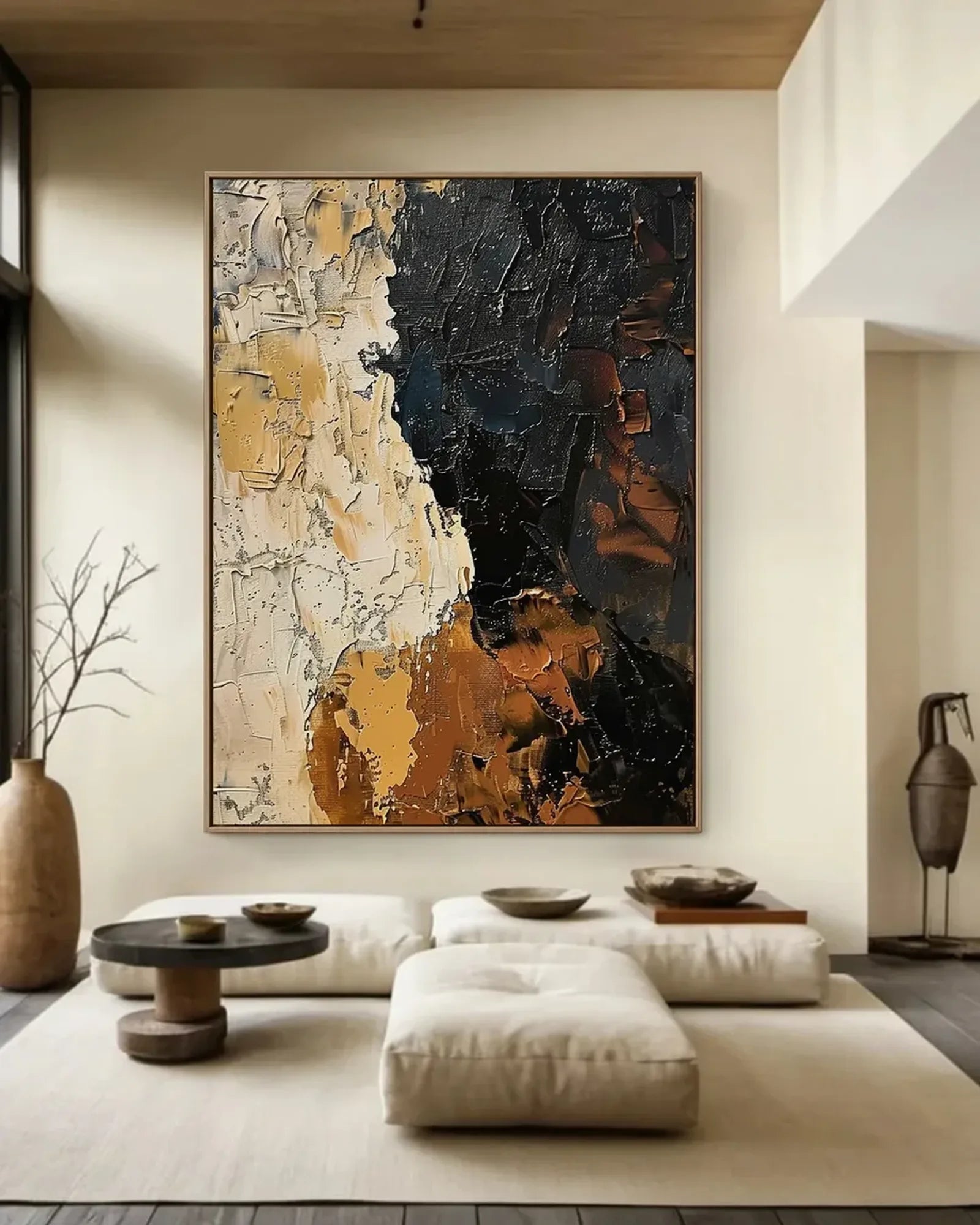 Muted Tone Wabi Sabi Artwork No.068