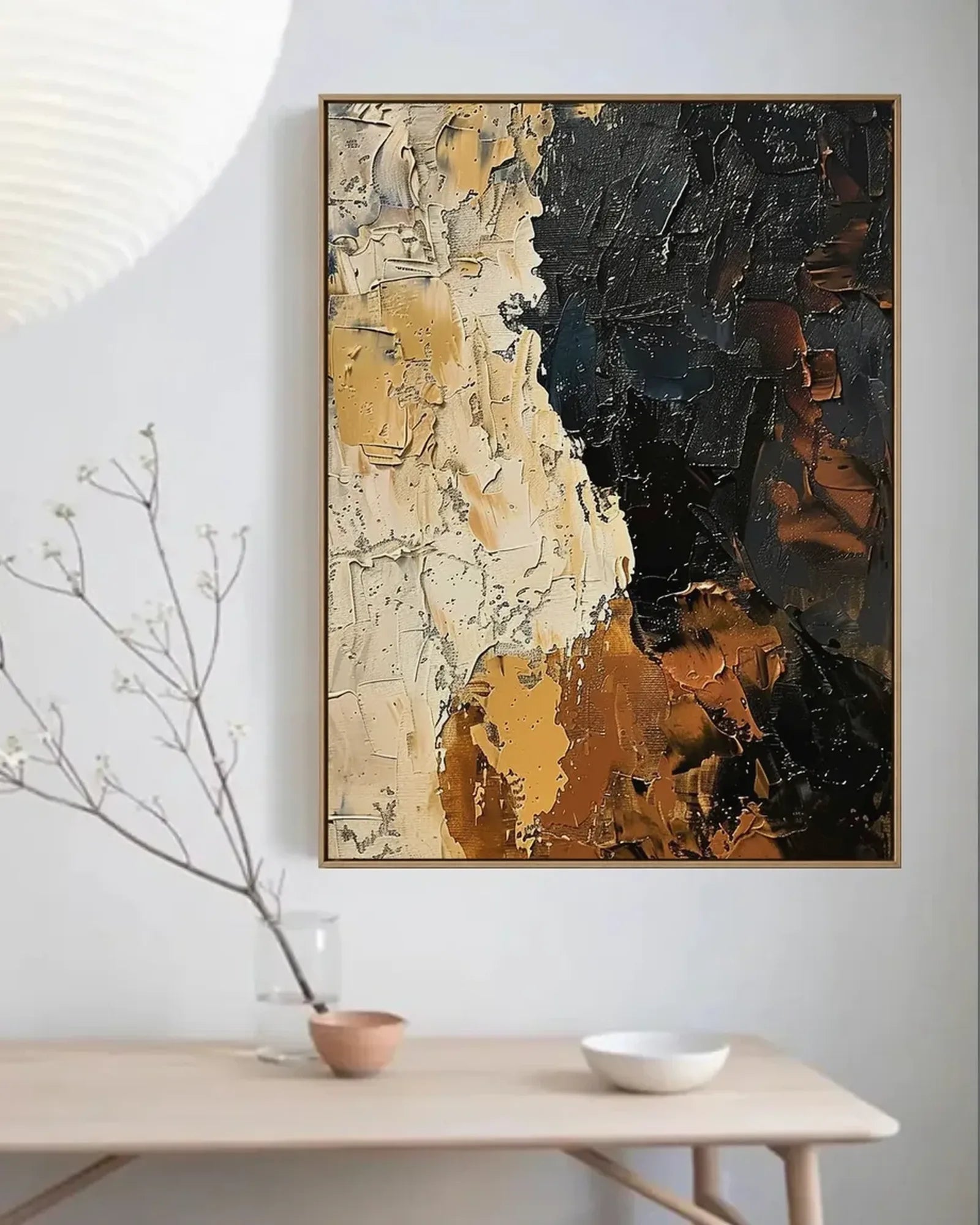 Muted Tone Wabi Sabi Artwork No.068