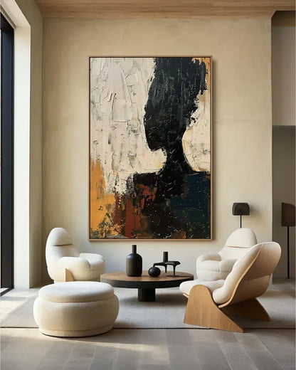 Muted Tone Wabi Sabi Canvas Art No.067