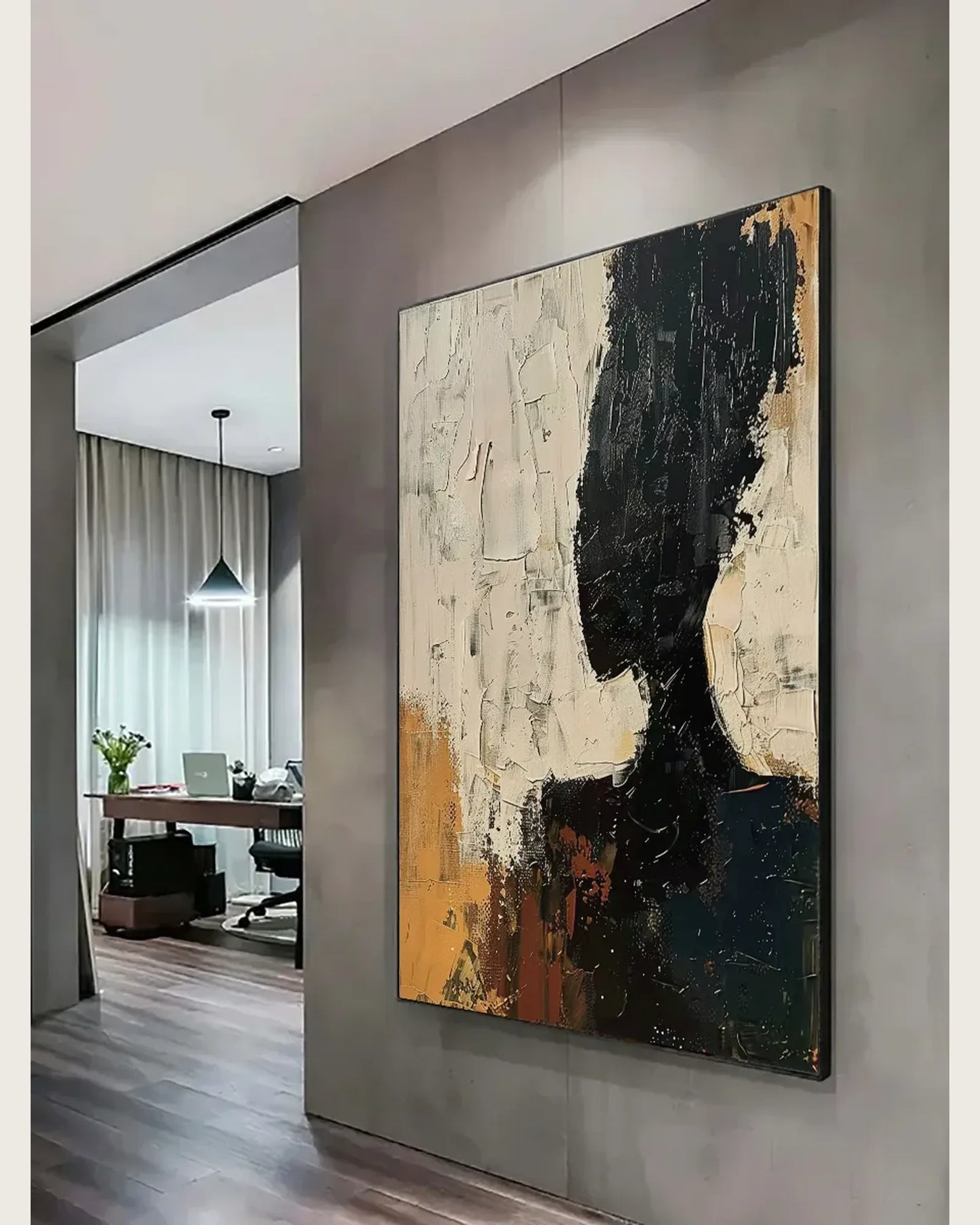 Muted Tone Wabi Sabi Canvas Art No.067